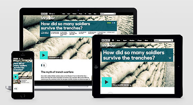 BBC iWonder Interactive Guides