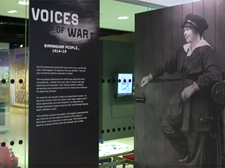 Voices of War Exhibition Library of Birmingham