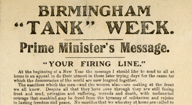 Birmingham Tank Week